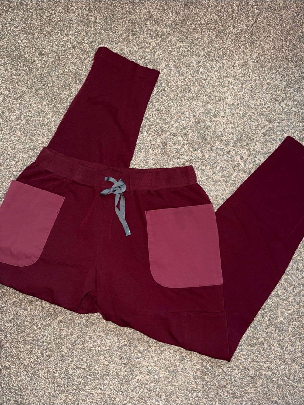 FIGS Women's Burgundy Scrub Pants